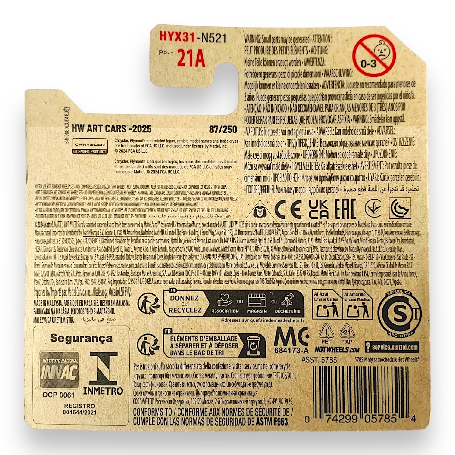 HOT WHEELS 1970 Plymouth Superbird