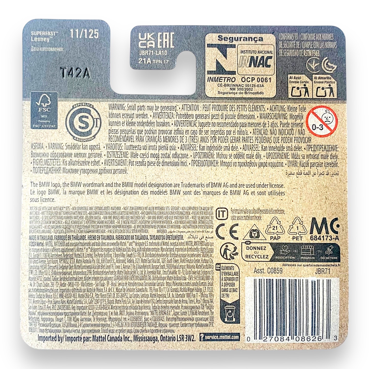 Matchbox 2012 BMW 3 Series Touring