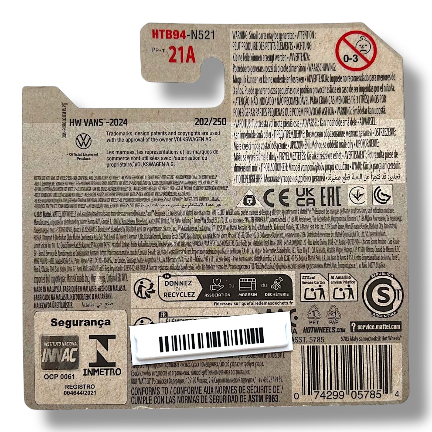 HOT WHEELS Volksvagen ID. Buzz