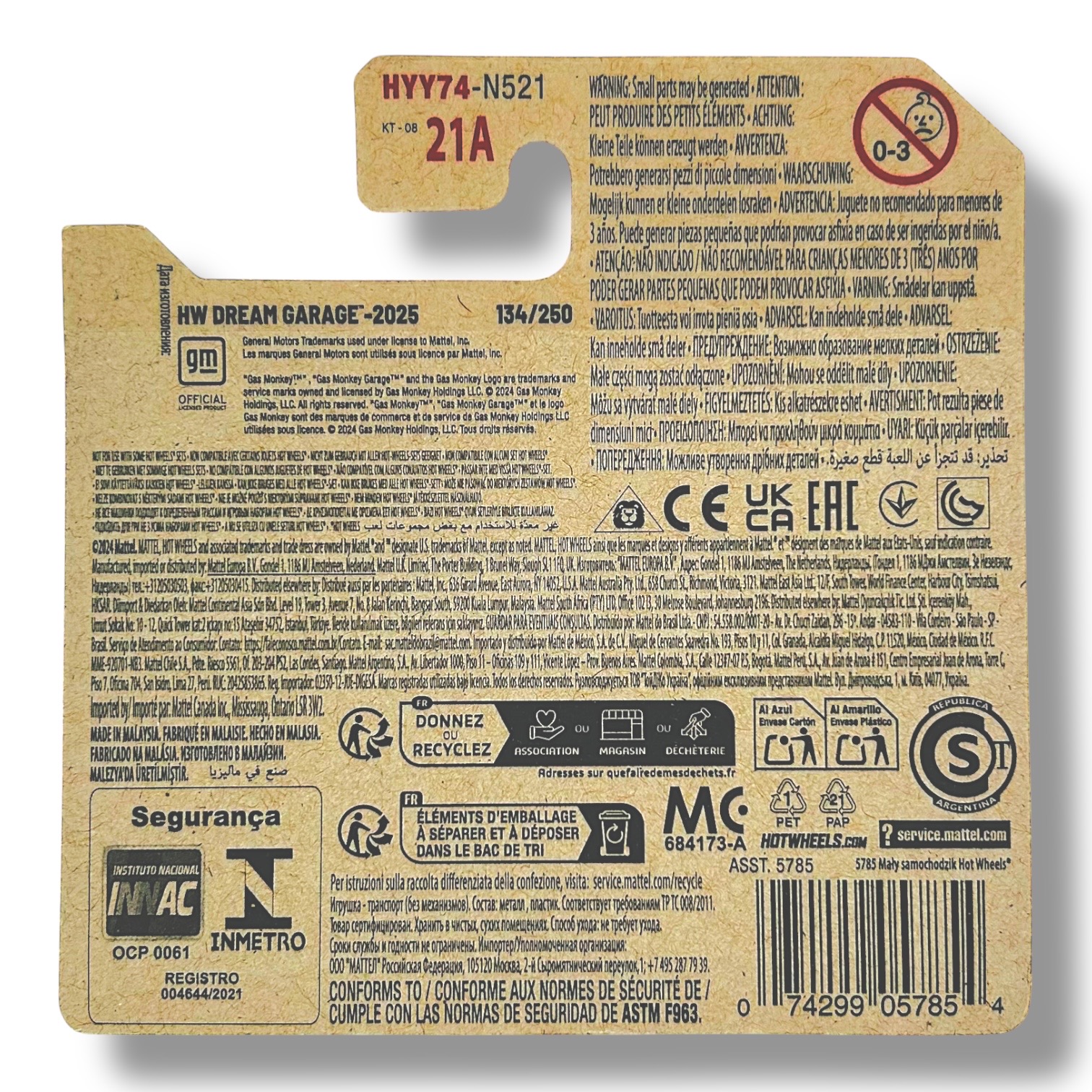 HOT WHEELS 1968 Corvette - Gas Monkey Garage