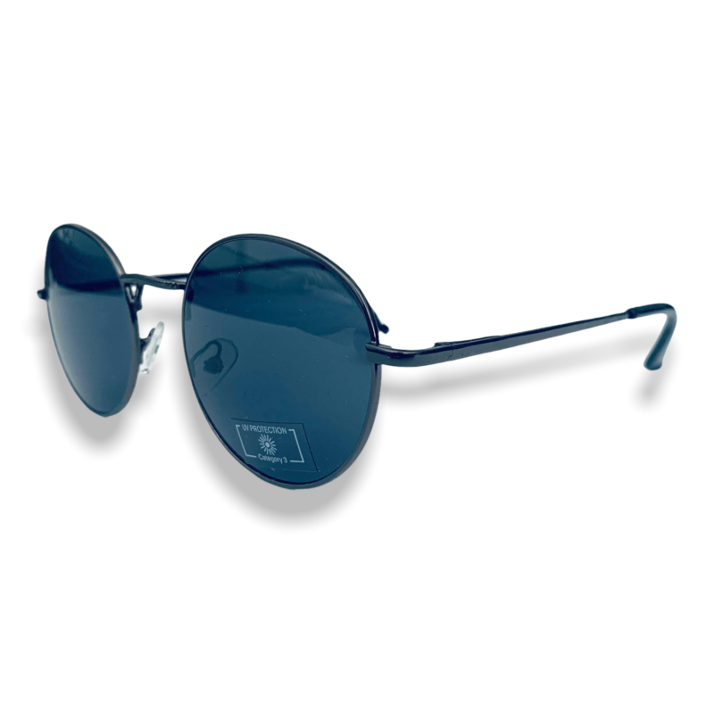 Tmavě šedé sluneční brýle Lenonky