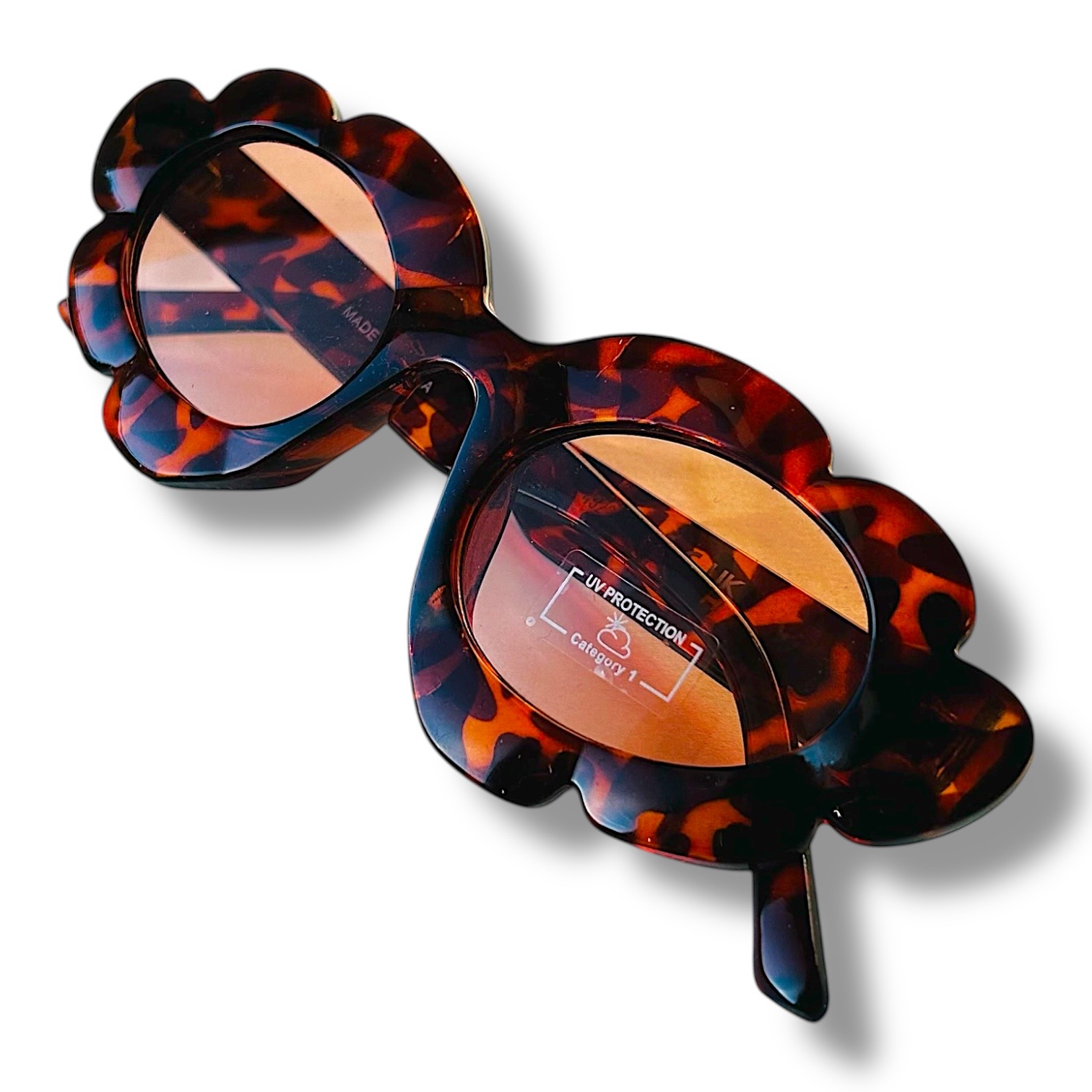 Hnědé sluneční brýle Sky