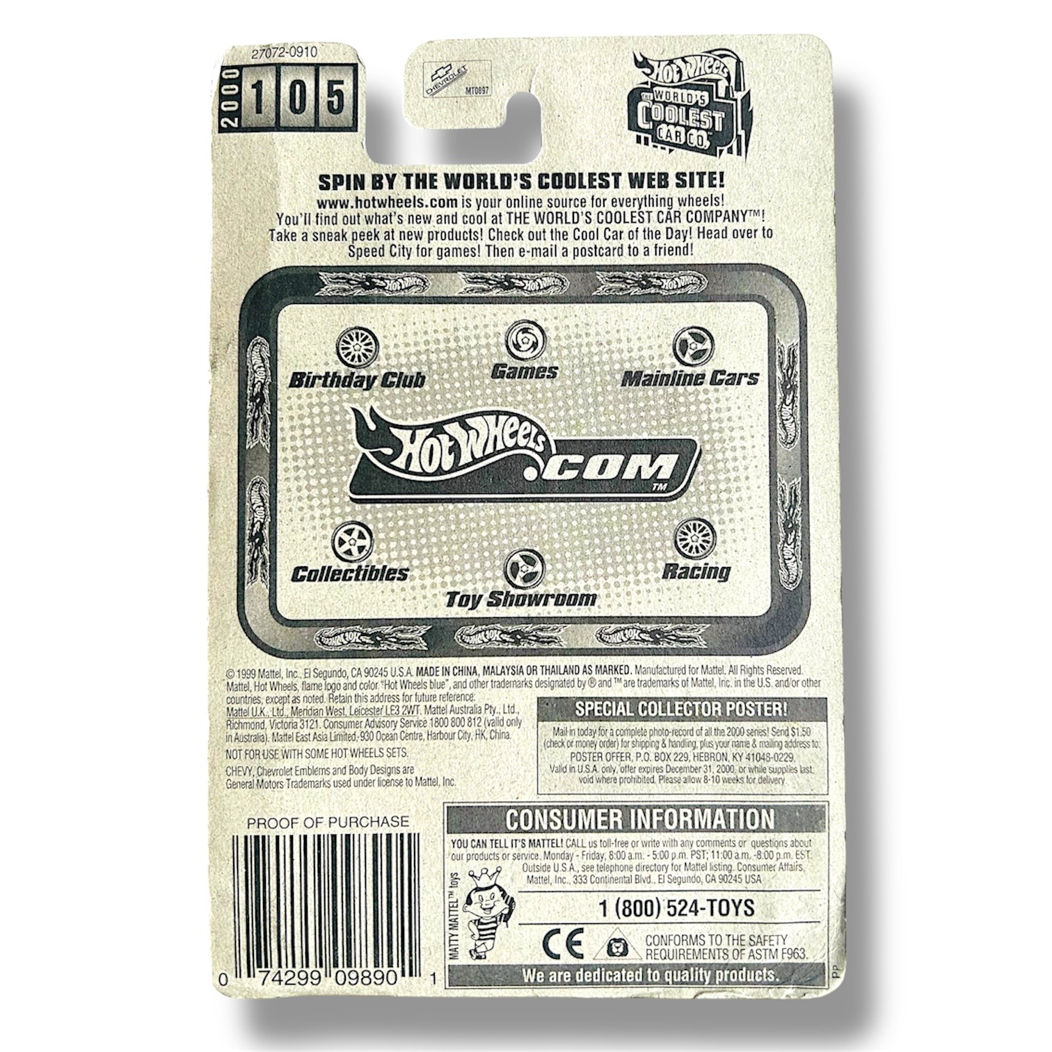 HOT WHEELS 1957 Chevy 