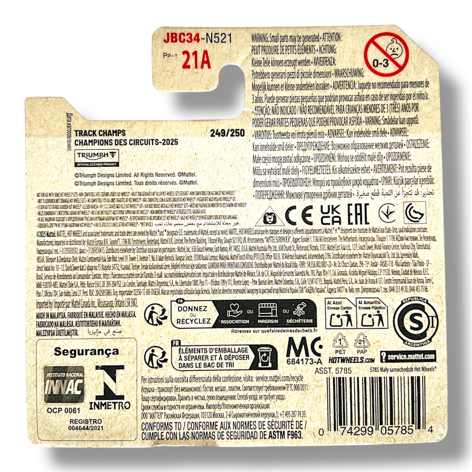 HOT WHEELS Triumph TR6 - Treasure Hunt