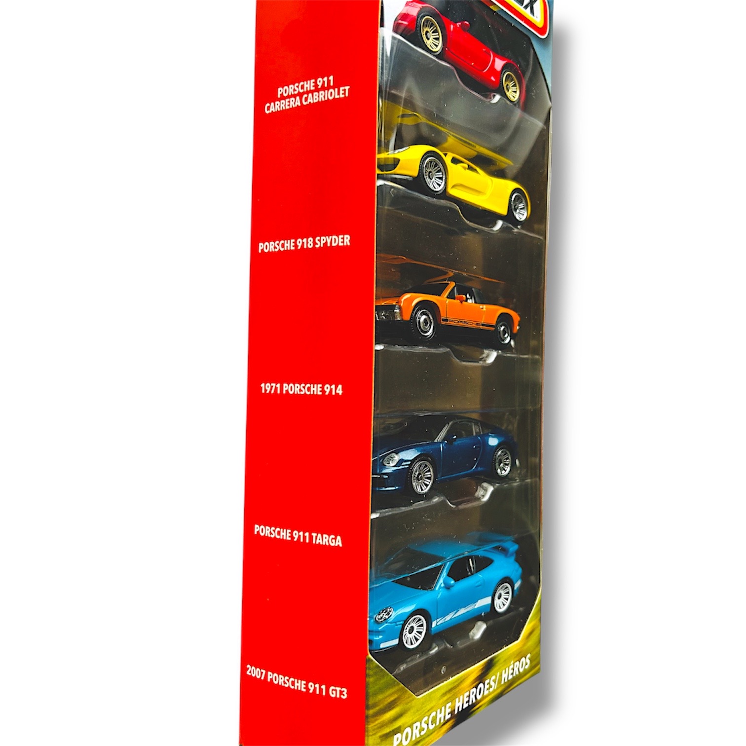 Matchbox 5x pack Porsche Heroes