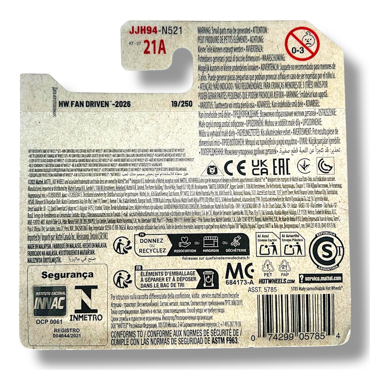 HOT WHEELS Rodger Dodger