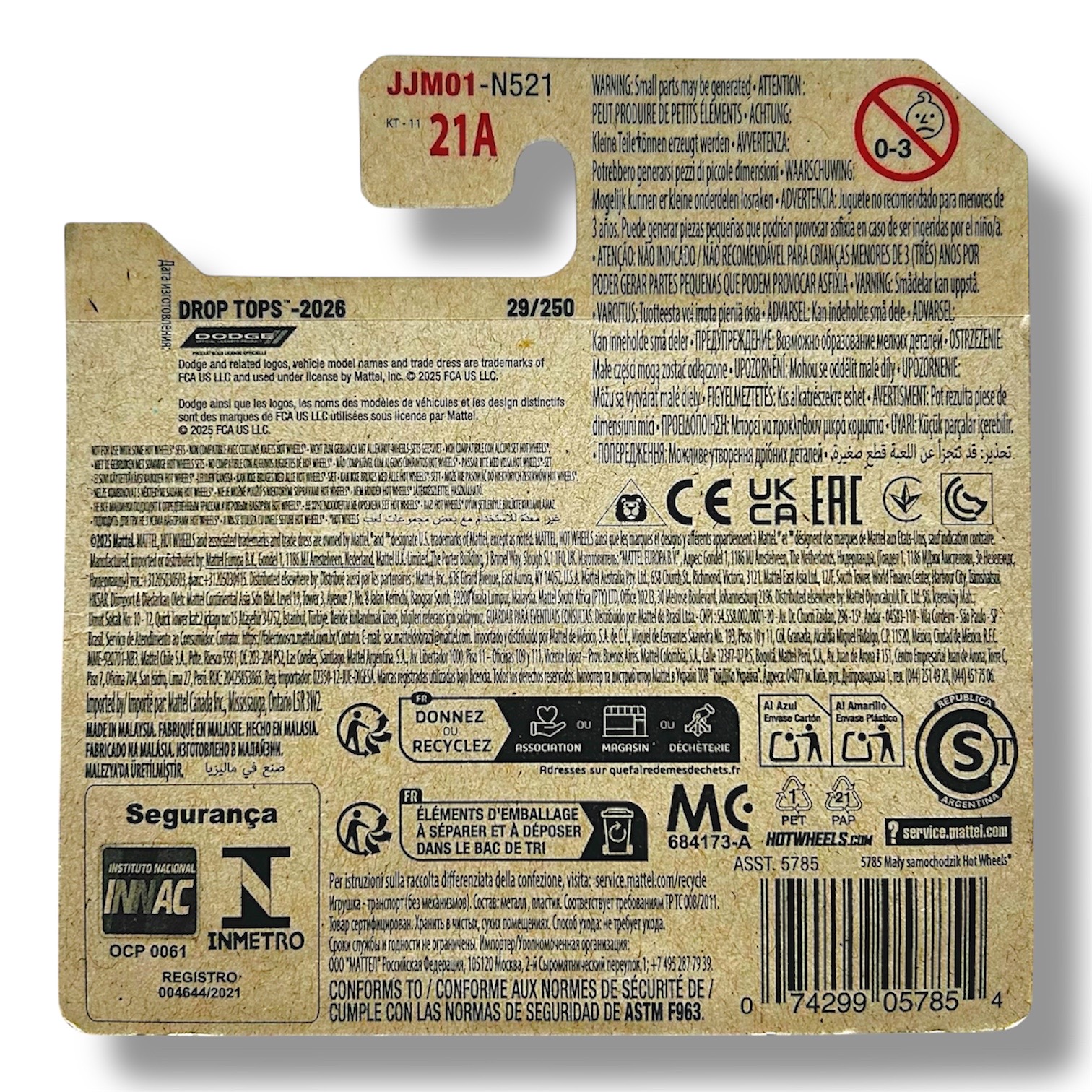 HOT WHEELS 1992 Dodge Viper RT/10 - Treasure Hunt