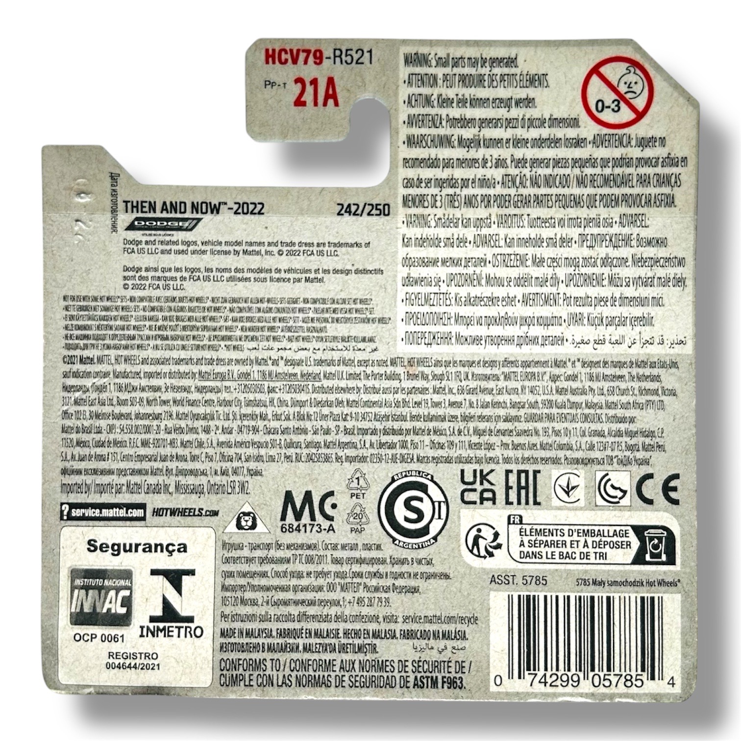 HOT WHEELS Dodge Viper SRT10 ACR