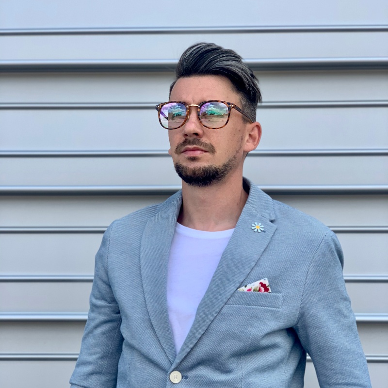 Leopardí čiré brýle Retro Vintage
