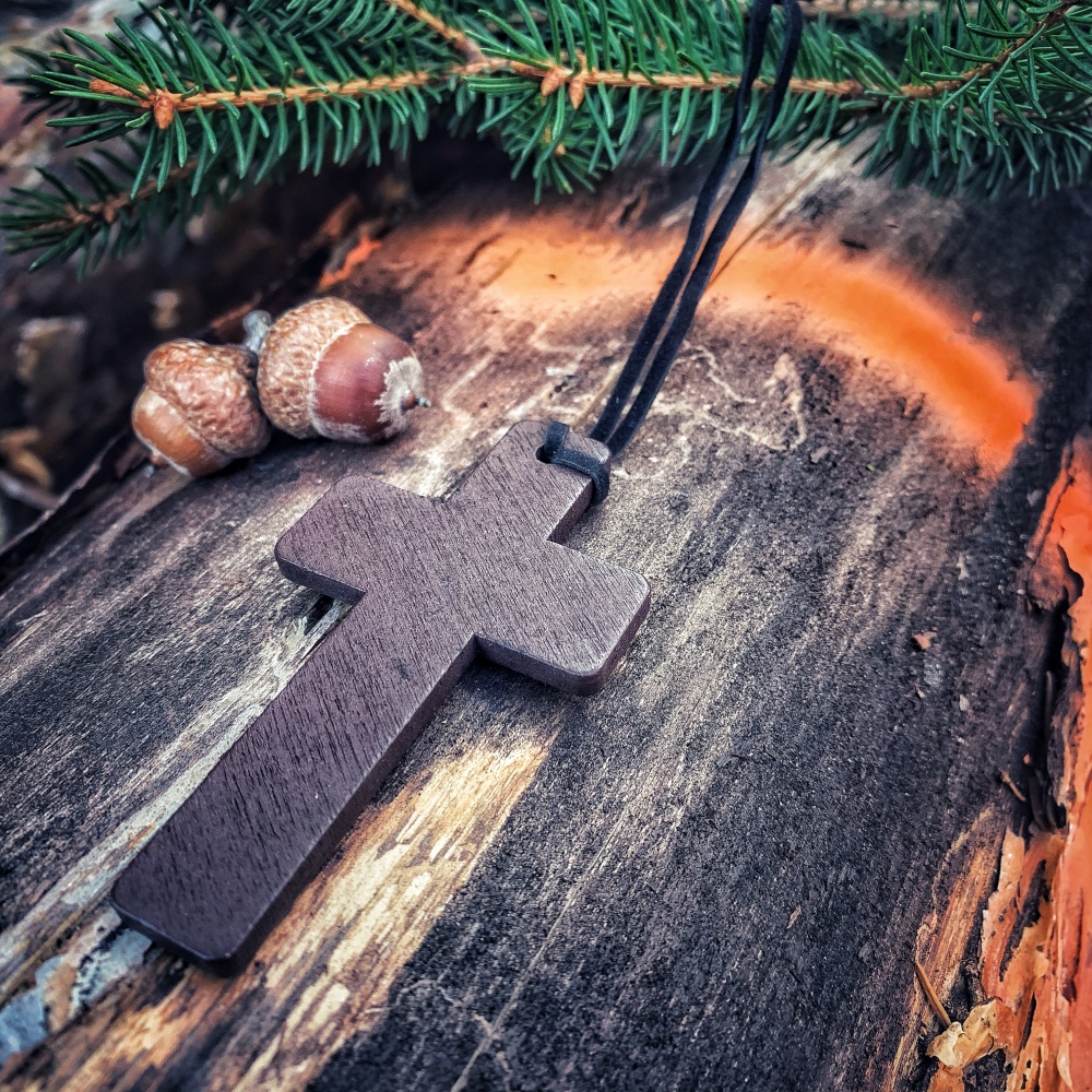 Unisex náhrdelník Velký kříž 