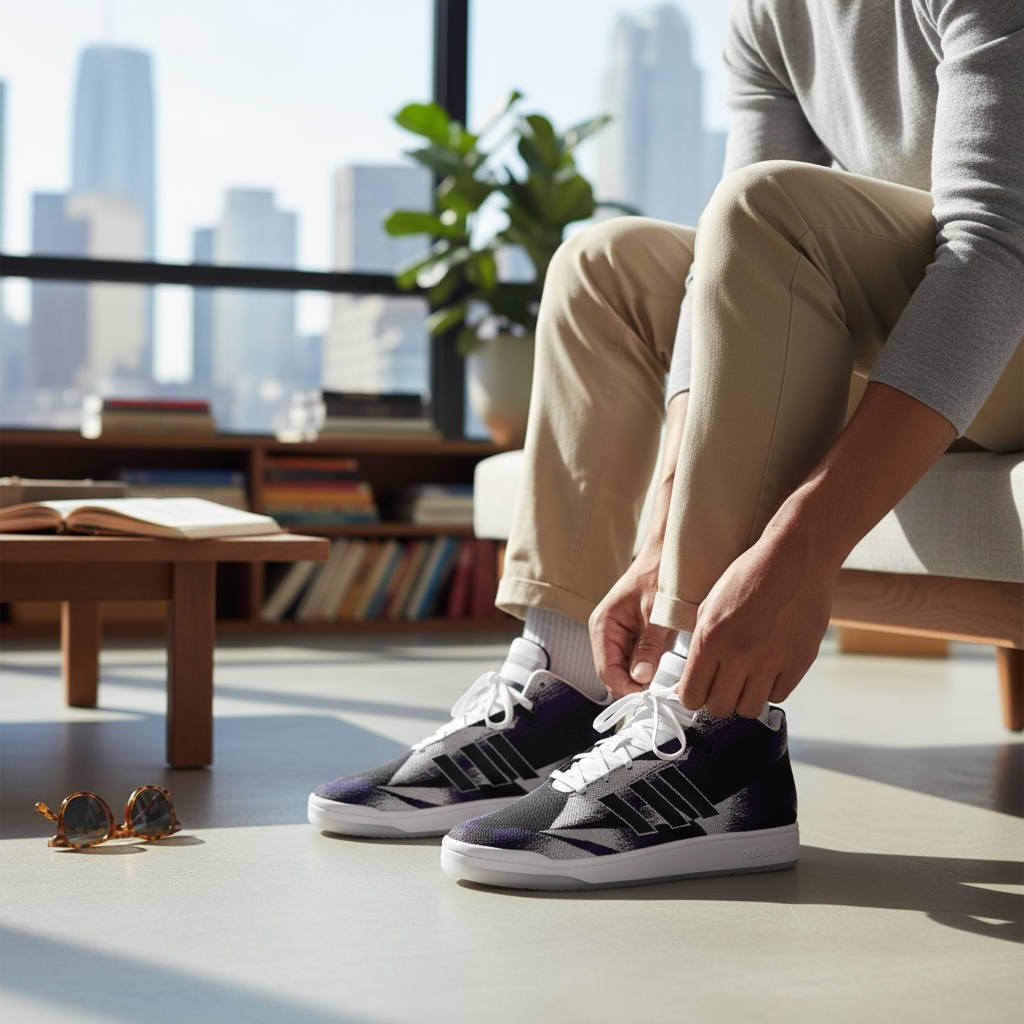 Boty Adidas Originals Veritas Mid Weave EU 45