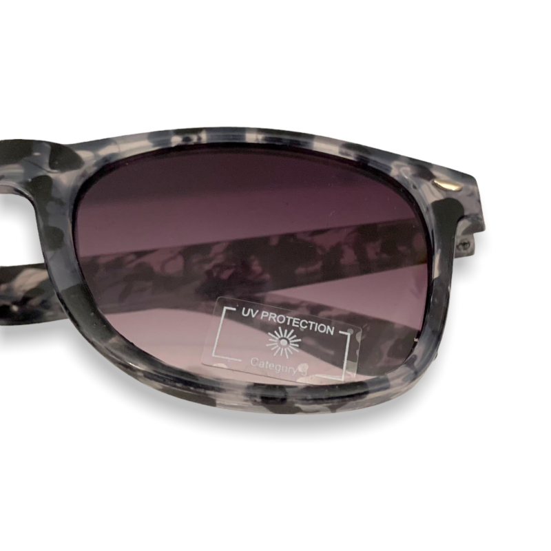 Šedé maskáčové sluneční brýle Wayfarer