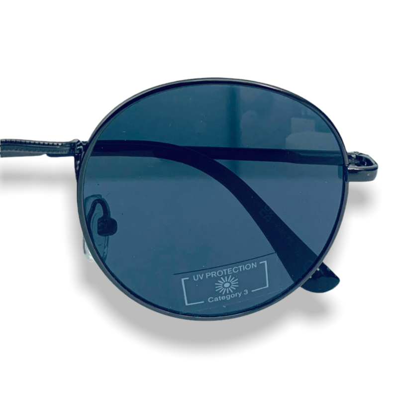 Tmavě šedé sluneční brýle Lenonky