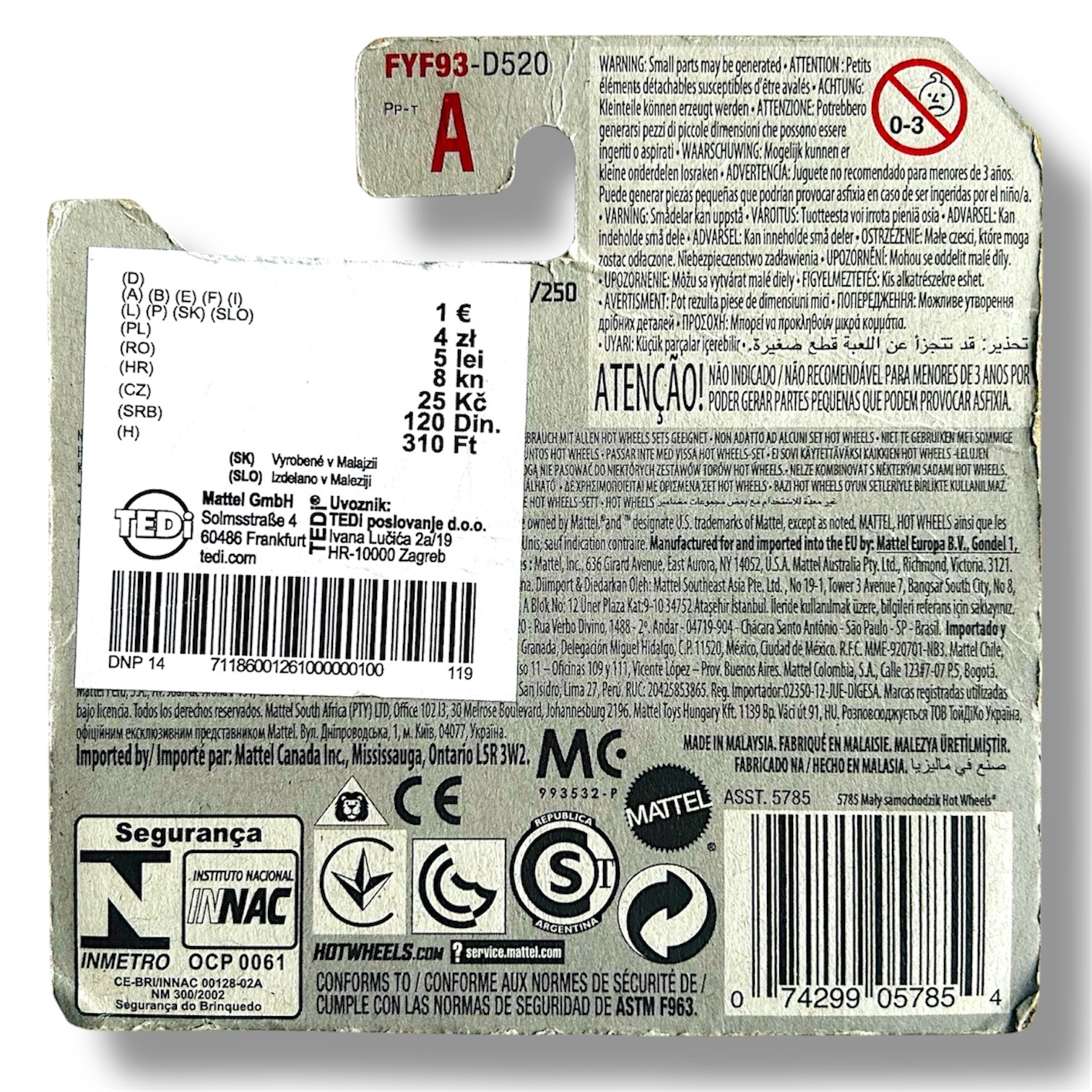 HOT WHEELS Head Starter - Treasure Hunt 