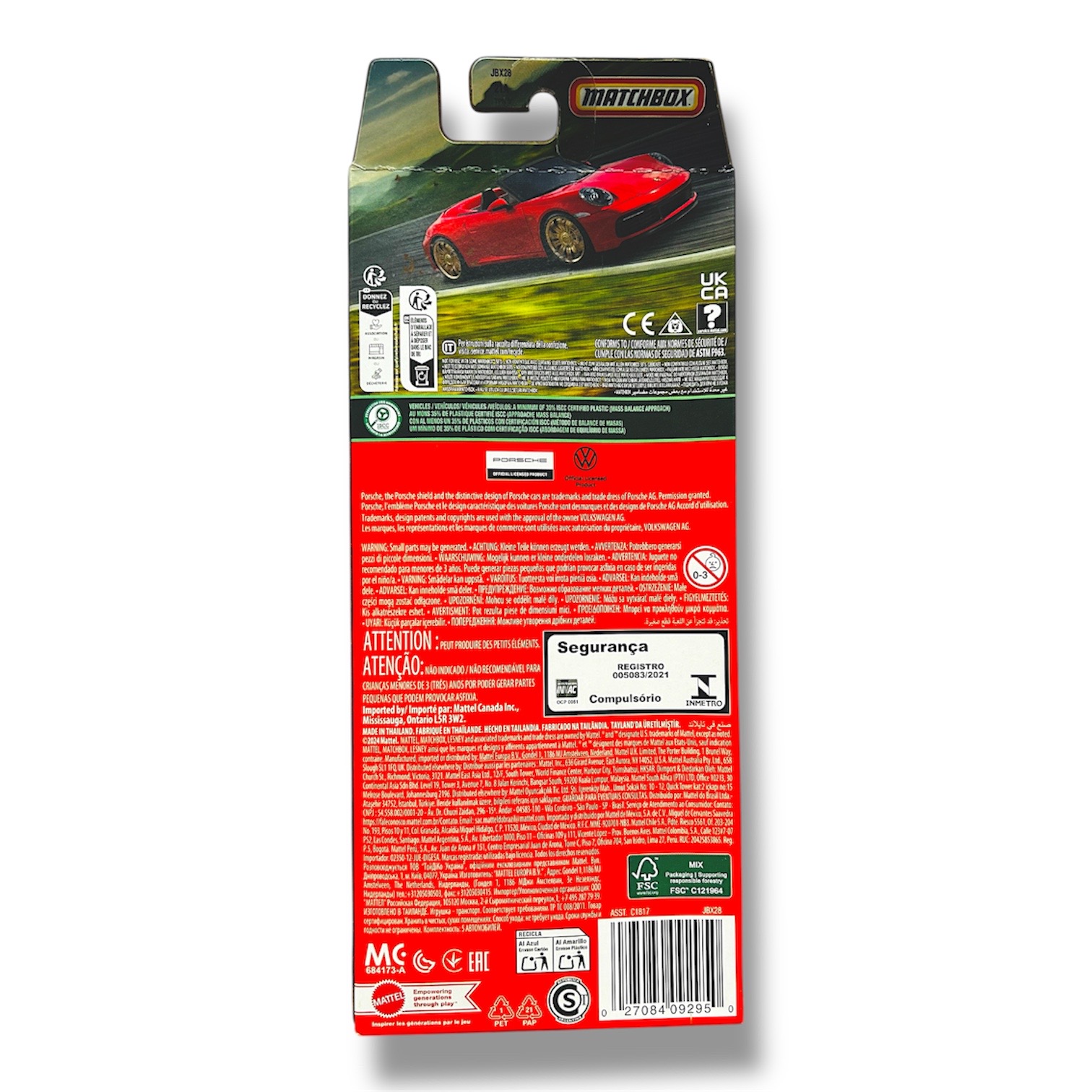 Matchbox 5x pack Porsche Heroes