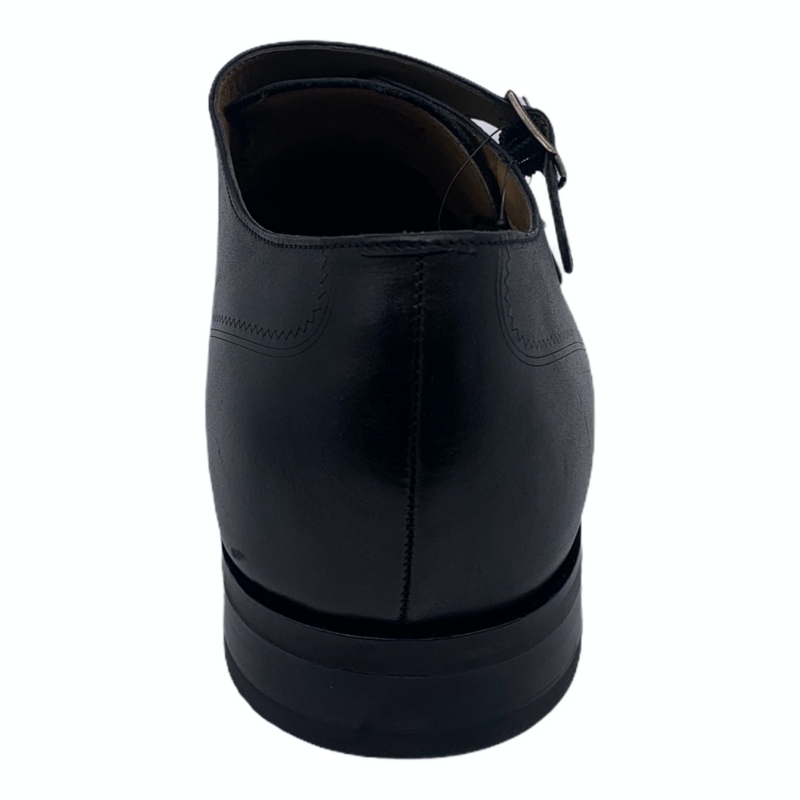 Černé kožené boty Marks and Spencer Derby Monk EU 46