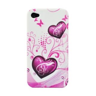 Plastový kryt Srdce pro Apple iPhone 4/4S