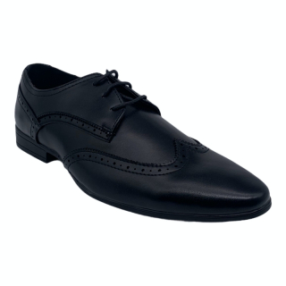 Černé polobotky Marks and Spencer Derby Brogue EU 43