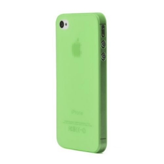Zelený ultra tenký kryt 0.3 MM  pro Apple iPhone 4/4S