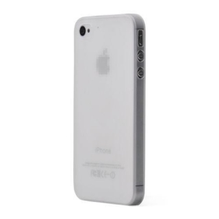Bílý ultra tenký kryt 0.3 MM  pro Apple iPhone 4/4S