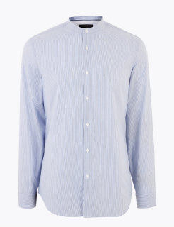 Košile Marks and Spencer Grandad stripes vel. L