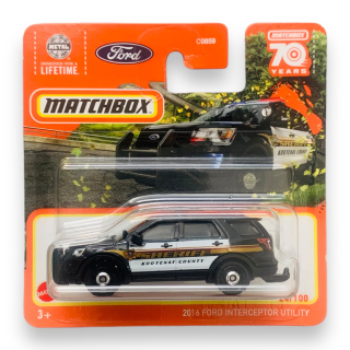 Matchbox - 2016 Ford Interceptor Utility Sheriff