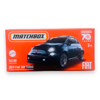 Matchbox - 2019 Fiat 500 Turbo