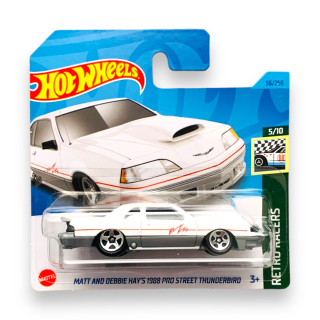 HOT WHEELS - Matt and Debbie Hays 1988 Pro Street Thunderbird