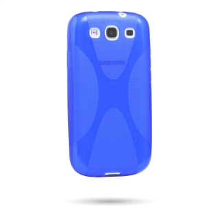 Modrý kryt X-line pro Samsung Galaxy S3