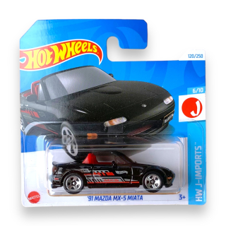 HOT WHEELS - 1991 Mazda MX-5 Miata