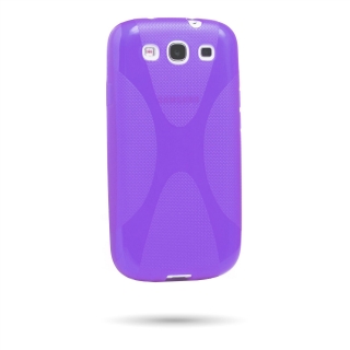 Fialový kryt X-line pro Samsung Galaxy S3