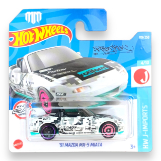 HOT WHEELS - 1991 Mazda MX-5 Miata