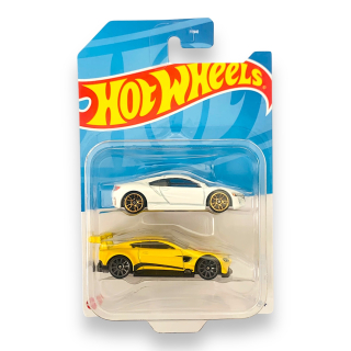 HOT WHEELS 2 pack - Acura NSX Aston Martin Vantage GTE