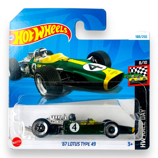 HOT WHEELS 1967 Lotus Type 49 číslo 4