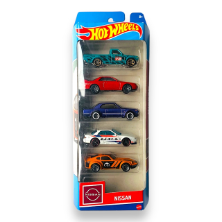 HOT WHEELS 5 pack Nissan 