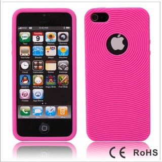 Růžový kryt Wave pro Apple iPhone 5/5S