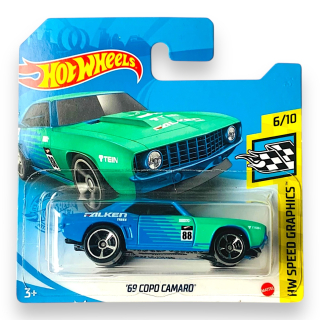 HOT WHEELS 1969 Copo Camaro Falken 