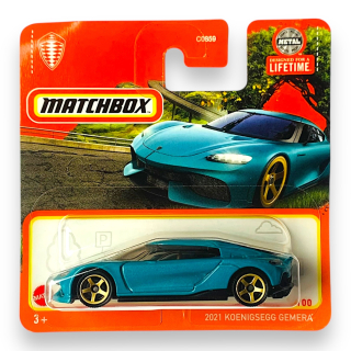 Matchbox 2021 Koenigsegg Gemera