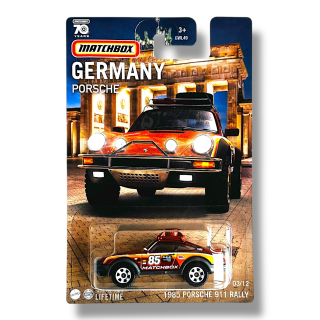 Matchbox 1985 Porsche 911 Rally 