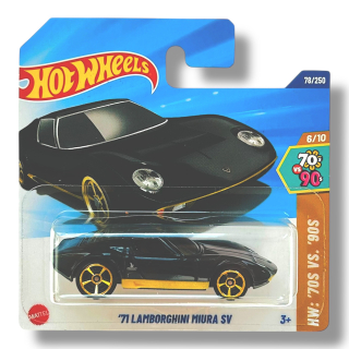 HOT WHEELS 1971 Lamborghini Miura SV