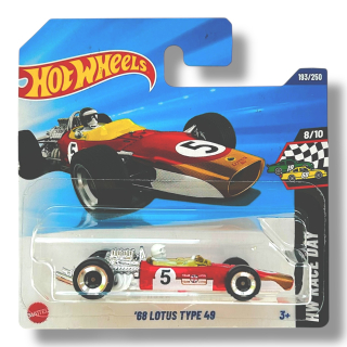 HOT WHEELS 1968 Lotus Type 49 číslo 5