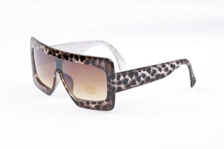Leopardí sluneční brýle Lady Gaga Big