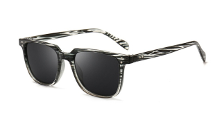 Černo - průhledné sluneční brýle Fashion Edge