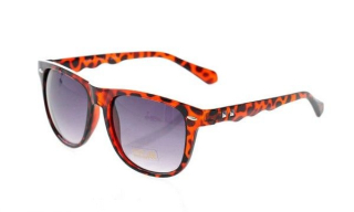 Leopardí sluneční brýle Big Way Studded
