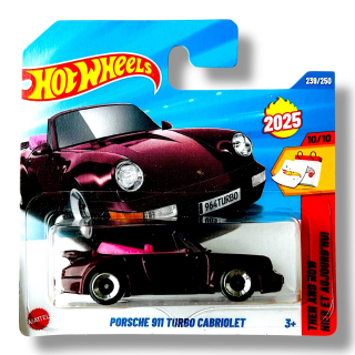 HOT WHEELS Porsche 911 Turbo Cabriolet