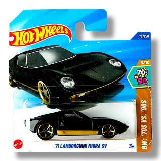 HOT WHEELS 1971 Lamborghini Miura SV