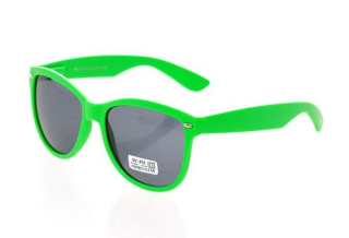 Zelené sluneční brýle Wayfarer Matte