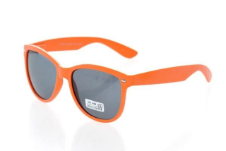 Oranžové sluneční brýle Wayfarer Matte