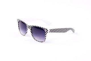 Bílo - černé sluneční brýle Wayfarer Check