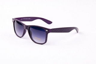 Fialovo - černé sluneční brýle Wayfarer Check
